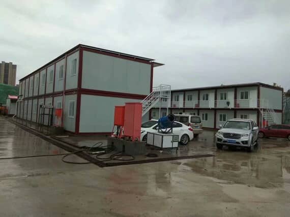 工地集装箱活动板房图