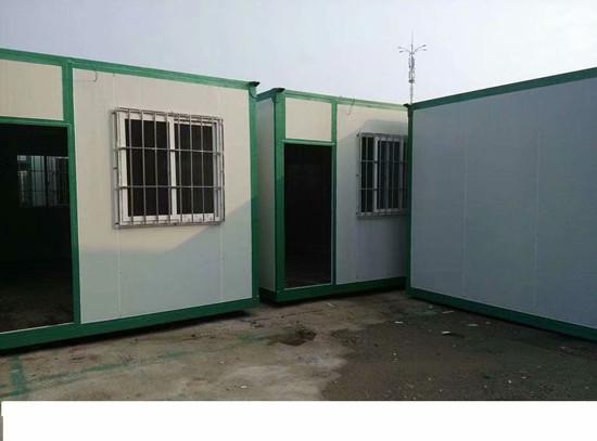 彩钢板式集装箱活动房