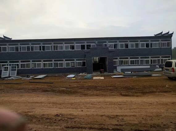 双层徽式活动板房图