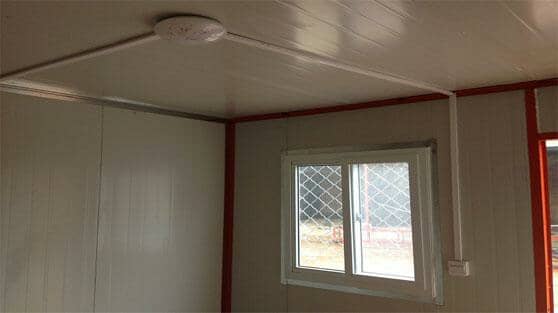 永诚住人集装箱房室内顶部图