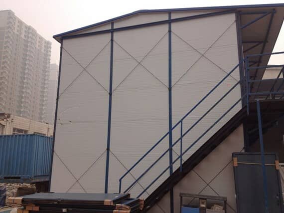 双层K式活动板房图