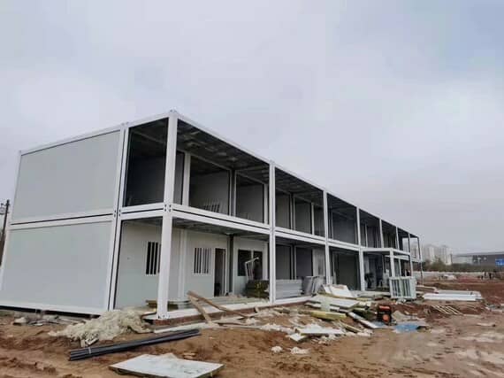 拼装式住人集装箱房图