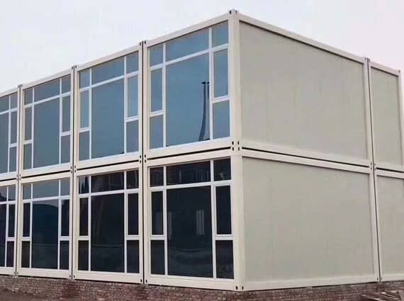 打包式住人集装箱房图