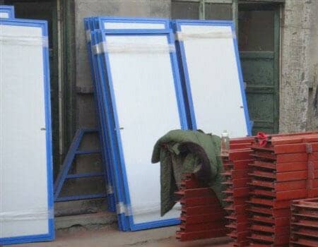 成品活动房彩钢门图