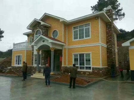 轻钢别墅活动房图