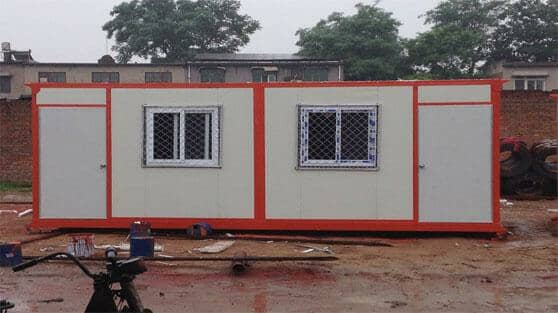 永诚住人集装箱活动房整体效果全景图