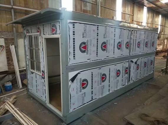 折叠式住人集装箱房图