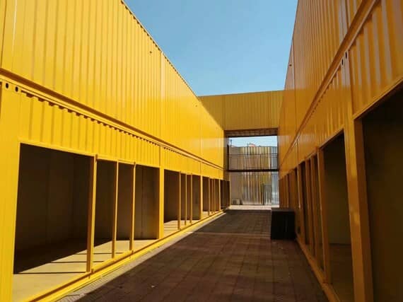 新款住人集装箱房图