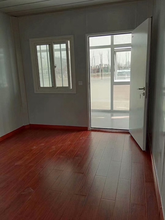 集装箱房室内木地板图