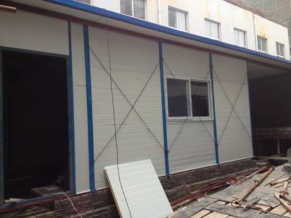 一层活动板房图