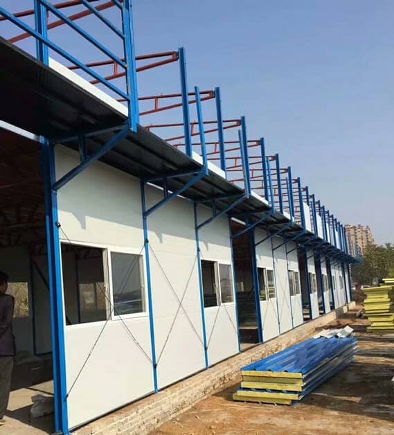 二层组合式活动板房图