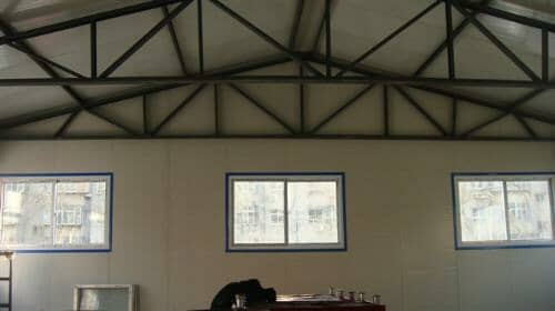 钢骨架梁室内图