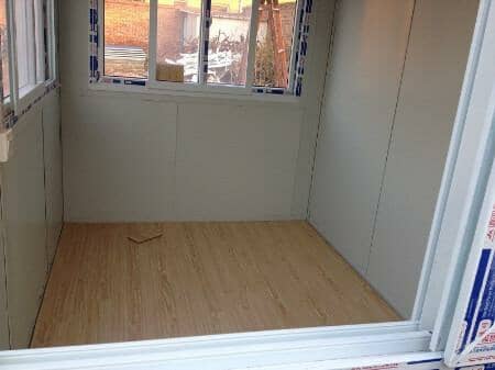 小型彩钢板活动房室内图片