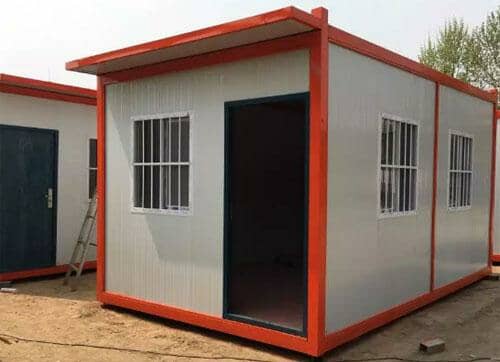 带挑檐式永诚集装箱式活动房图