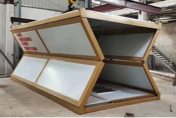 折叠式集装箱房住所图