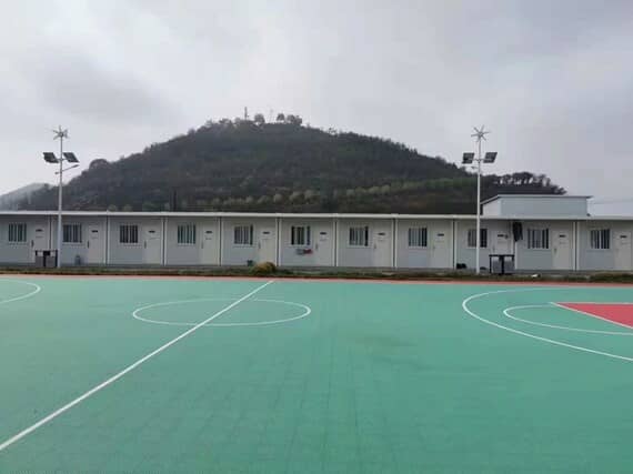 单层集装箱房住所图