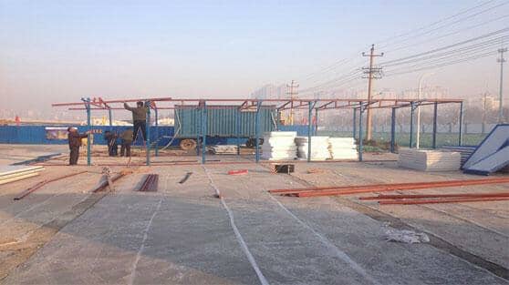 K式活动板房安装的步骤