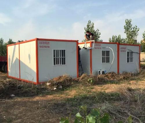 工地集装箱活动房图