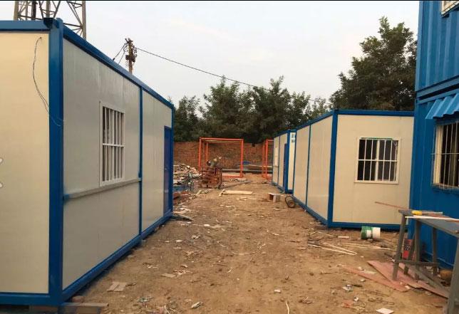 环保型住人集装箱活动房图