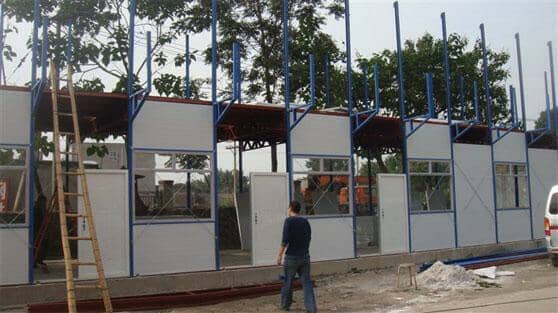 三层彩钢活动房图