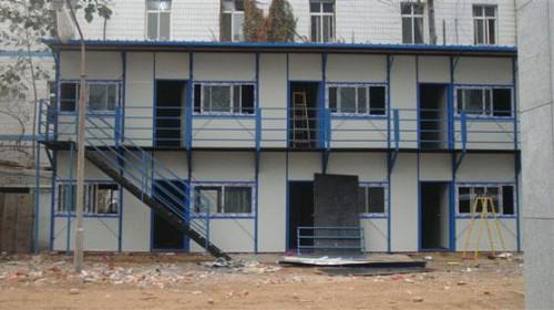 轻钢活动板房图