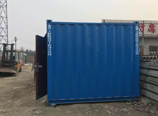 焊接式钢板集装箱活动房图