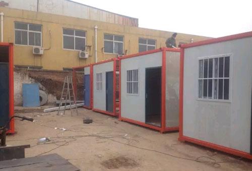 岩棉板集装箱活动房图