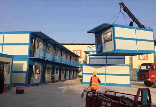 折叠式集装箱活动房图