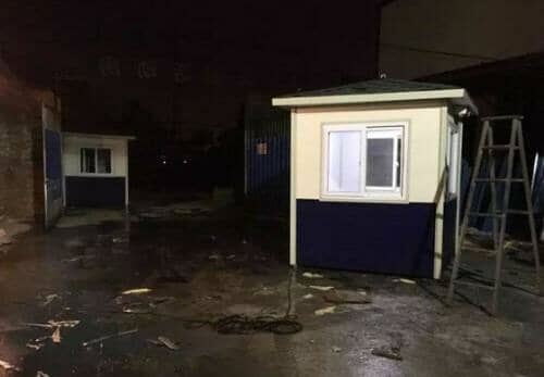 金属雕花板活动房图