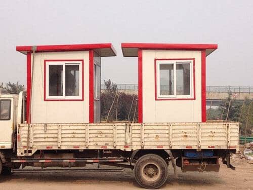 拉萨曲水县小型彩钢活动房图片案例