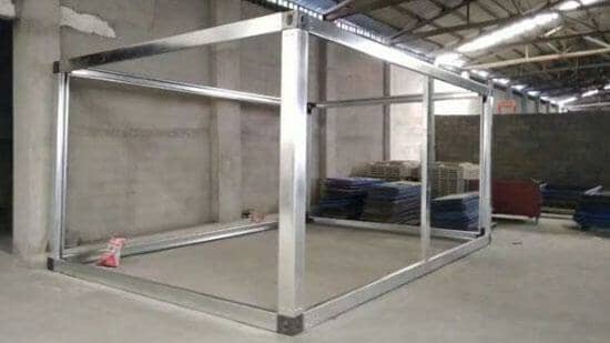 拼装式集装箱活动房骨架