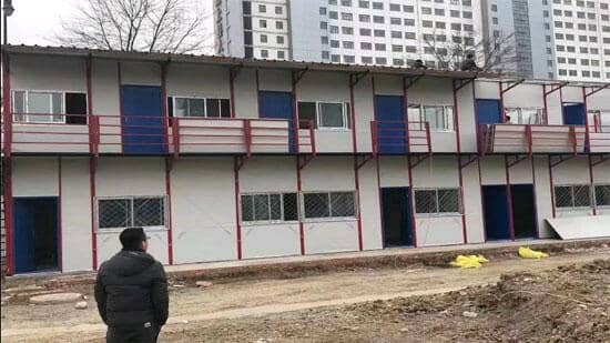 双层雅致活动房图