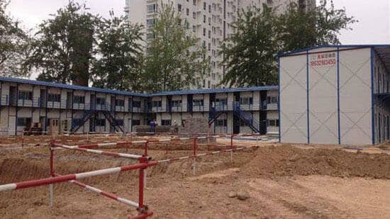 拉萨尼木县工地活动房图