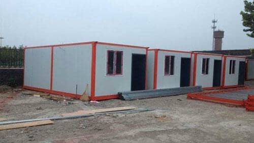拉萨尼木县住人集装箱活动房图片案例