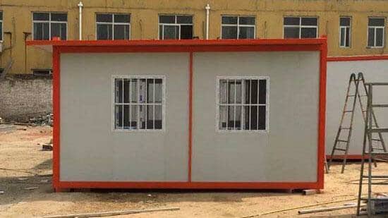 拉萨林周县住人集装箱活动房图片案例