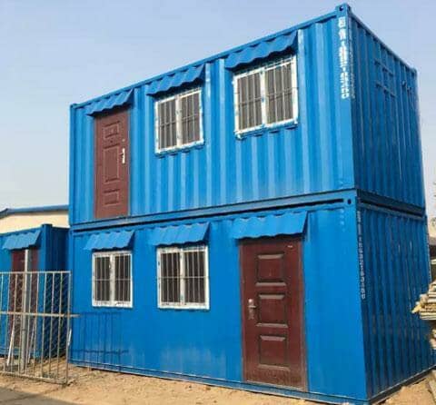 拉萨曲水县钢板集装箱房屋图