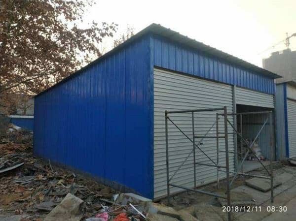 彩钢板车库