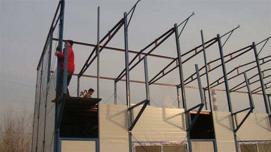 安装拉萨二层雅致活动板房图片案例