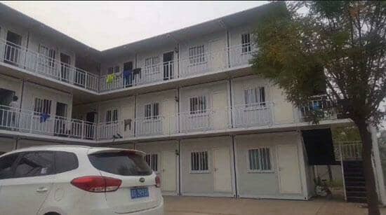 拉萨林周县拼装式集装箱活动房图片案例