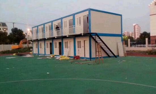 山南扎囊县拆装式集装箱活动房图片案例