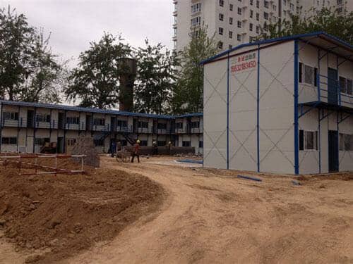 拉萨尼木县工地活动房图片案例