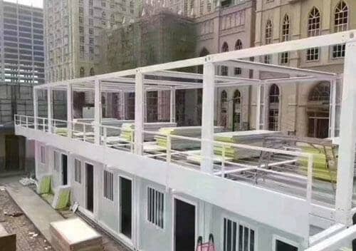 拉萨曲水县拆装式集装箱活动房图片案例