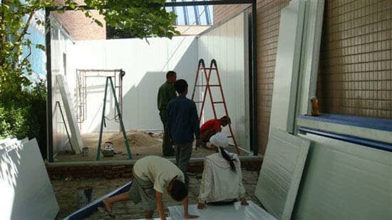 拉萨曲水县彩钢房图片案例