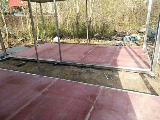 地板为防火玻镁地板