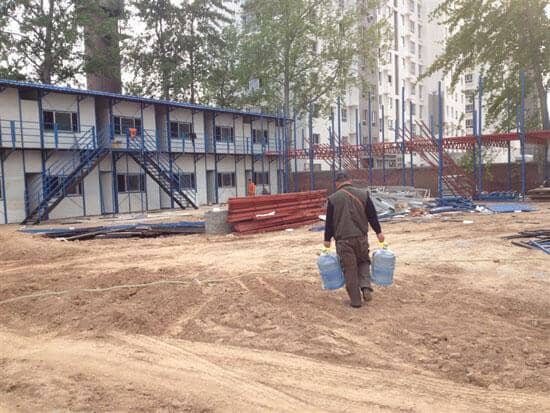 拉萨当雄县拆装式活动板房图片案例