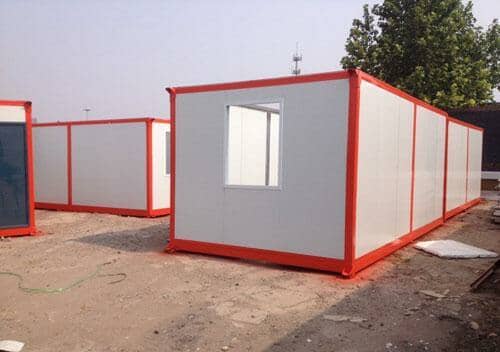 拉萨尼木县住人集装箱活动房图片案例