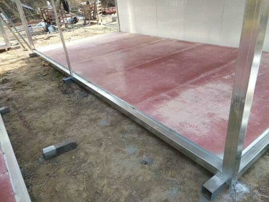 拉萨达孜区租赁型箱式活动板房图片案例