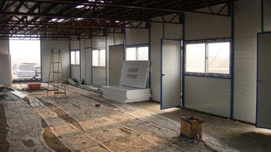 安装拉萨二层雅致活动板房图片案例