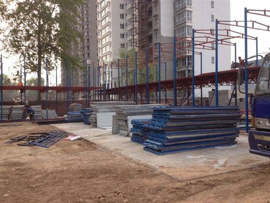 拉萨当雄县拆装式活动板房图片案例