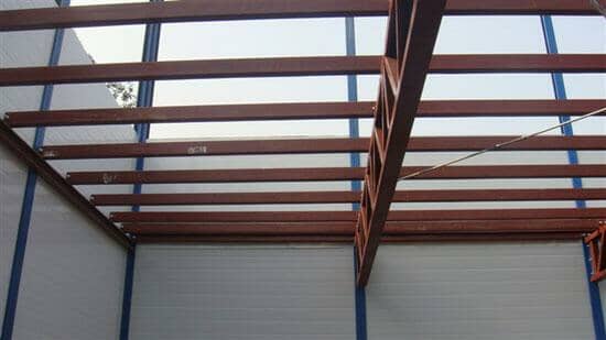 拉萨达孜区K式彩钢板房图片案例